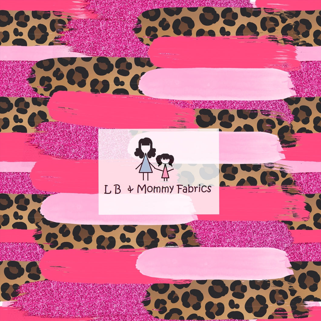 Pink leopard Brushstrokes(PM)