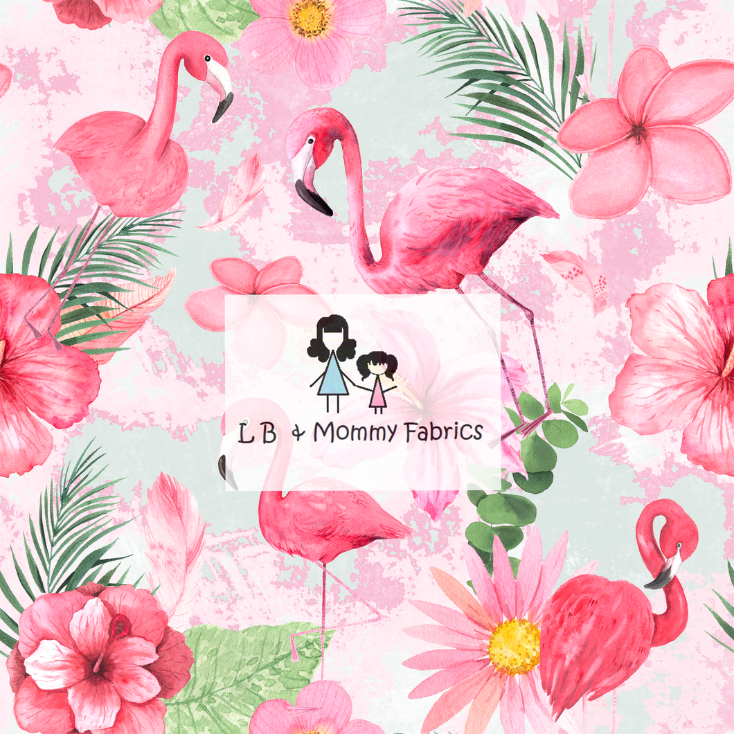 Floral flamingo (P3)