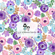 Load image into Gallery viewer, Painted floral white (K)
